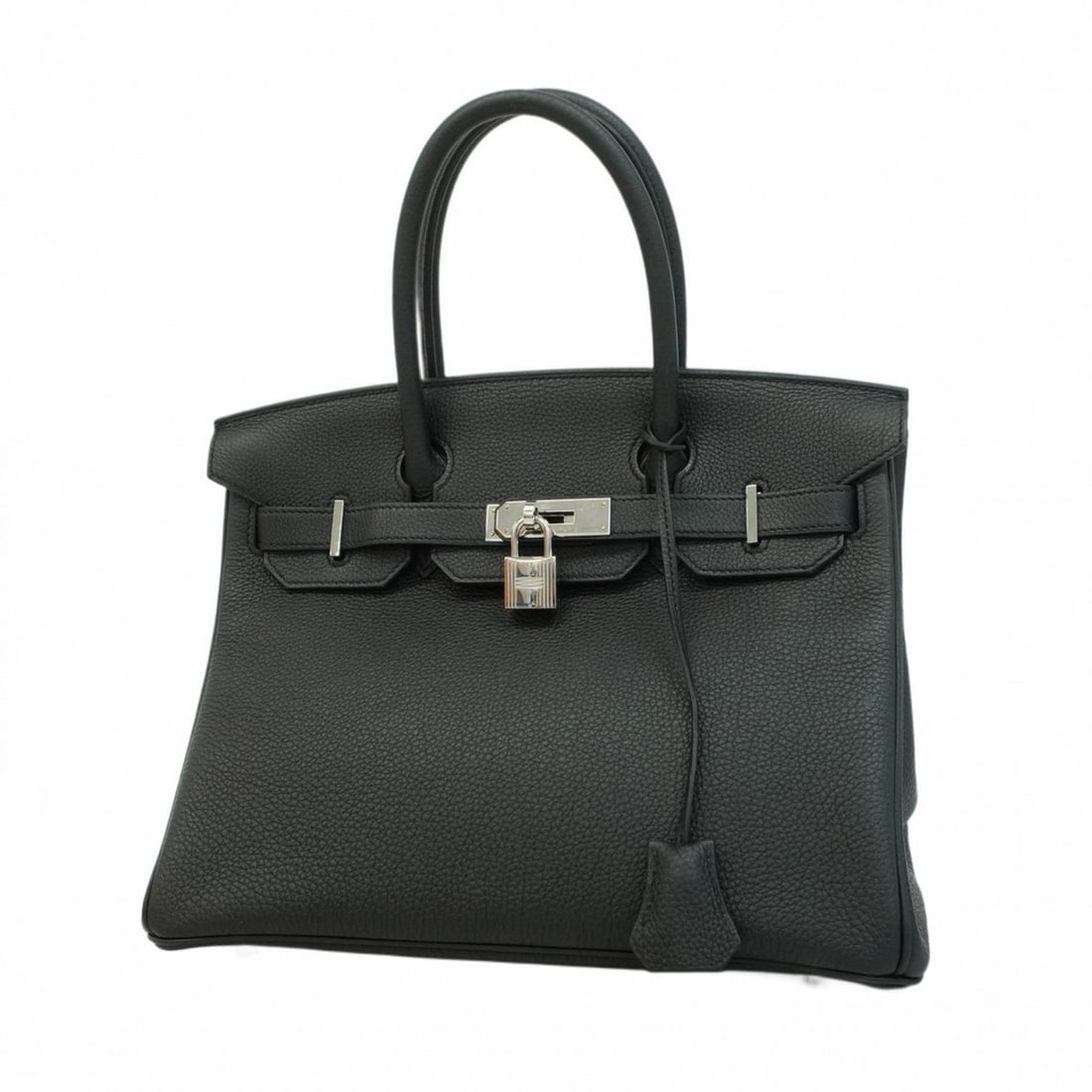 Hermes handbag Birkin 30 Togo black A engraved ladies: --- Catalog ---Category: SizeSize (HxWxD): 23.5cm x 29cm x 15cm / 9.25'' x 11.41'' x 5.9''Category: DesignType: HandbagColor: BlackGender: WomenMaterial: Togo leather Hardware Color: SilverCategory: G