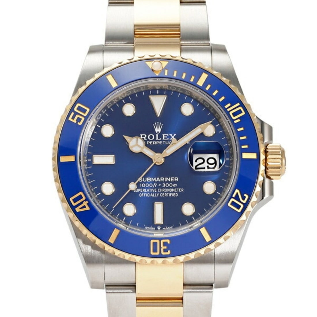 Rolex Submariner Date 126613LB Blue Dot Dial Men's Watch __: --- Catalog ---Category: Category: DesignType: WristwatchGender: MenColor (Dial): BlueMaterial (Band): Ceramic, Stainless steel, Yellow goldMaterial (Case): Ceramic, Stainless steel, Yellow goldCatego