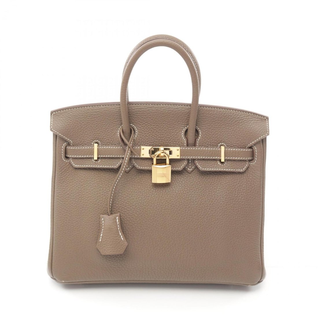 Hermes HERMES Birkin 25 Handbag Bag Togo Women's Brown: --- Catalog ---Category: SizeSize (HxWxD): 20cm x 25cm x 13cm / 7.87'' x 9.84'' x 5.11''Category: DesignType: HandbagColor: Brown, Etoupe grayGender: WomenMaterial: Togo leather Hardware Color: GoldCa