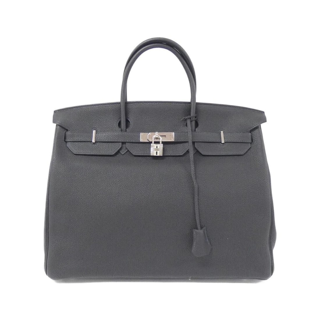 Hermes Birkin 40cm 030275CK Handbag: --- Catalog ---Category: SizeWeight: 1.58kg / 3.48lb.Size (HxWxD): 30cm x 40cm x 20cm / 11.81'' x 15.74'' x 7.87''Handle Length: 26cm / 10.23''Category: DesignType: HandbagColor: BlackGender: WomenMat
