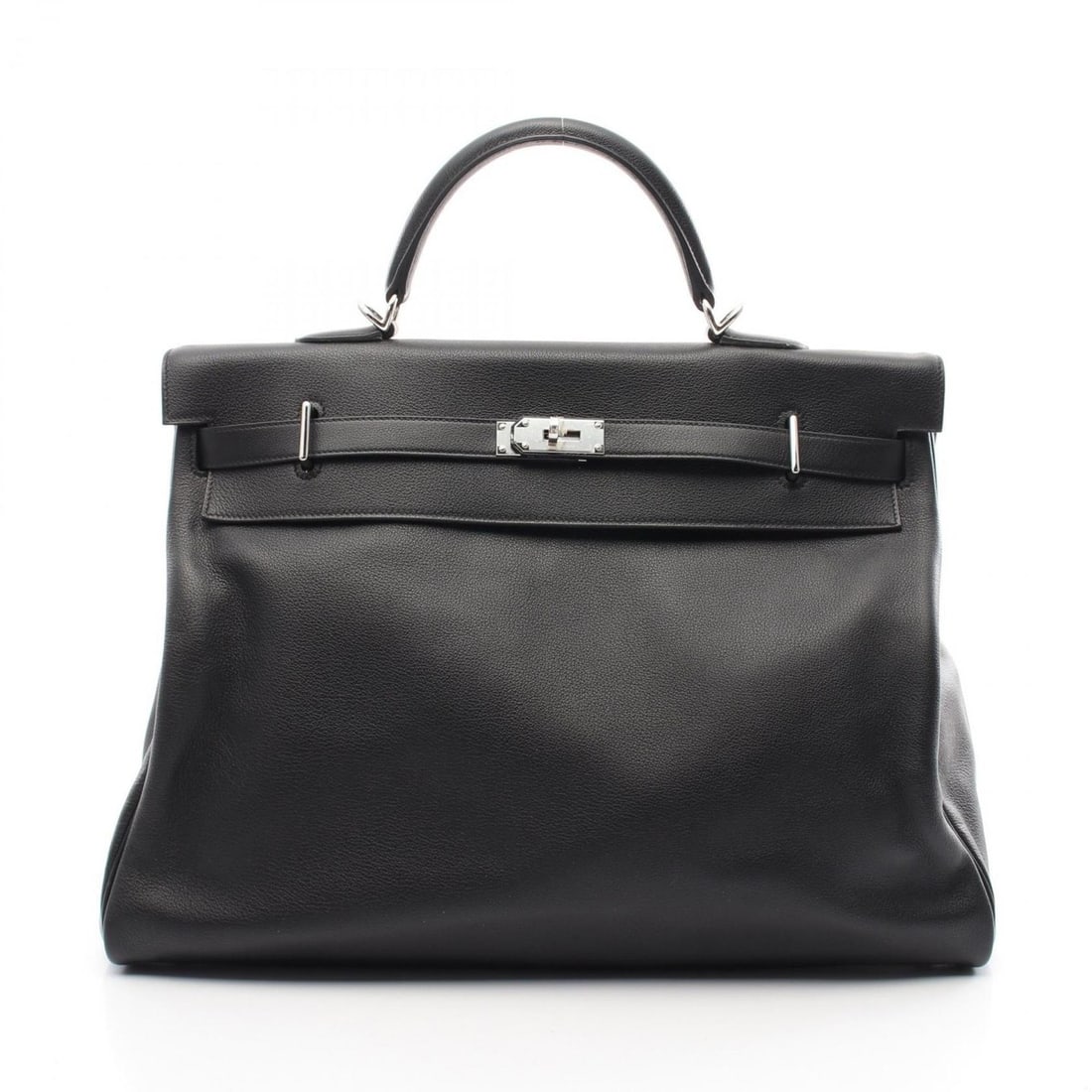 Hermes Kelly 50 Voyage Handbag Bag Taurillon Nobyo Men's Women's Black: --- Catalog ---Category: SizeSize (HxWxD): 36cm x 50cm x 24cm / 14.17'' x 19.68'' x 9.44''Category: DesignType: HandbagColor: BlackGender: Men,WomenCategory: GeneralBrand: Hermes--- Item List ---Secti