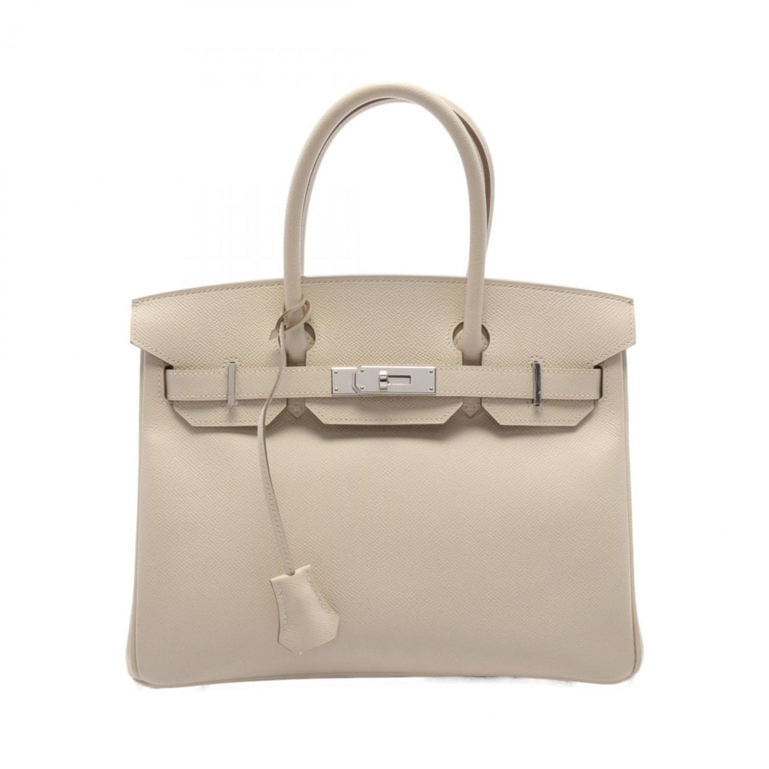 Hermes HERMES Birkin 30 Handbag Bag Epsom Leather Women's Ivory: --- Catalog ---Category: SizeSize (HxWxD): 24cm x 30cm x 15cm / 9.44'' x 11.81'' x 5.9''Category: DesignType: HandbagColor: IvoryGender: WomenMaterial: Epsom leather Hardware Color: SilverCategory: Ge