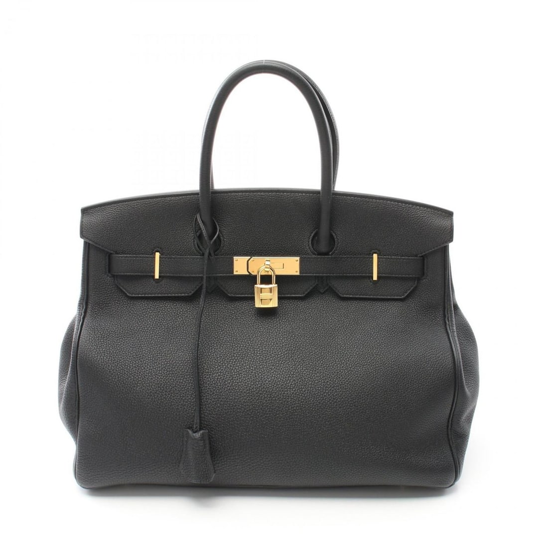 Hermes HERMES Birkin 35 Handbag Bag Togo Women's Black: --- Catalog ---Category: SizeSize (HxWxD): 28cm x 35cm x 18cm / 11.02'' x 13.77'' x 7.08''Handle Length: 35cm / 13.77''Category: DesignType: HandbagColor: BlackGender: WomenMaterial: Togo leather Hard