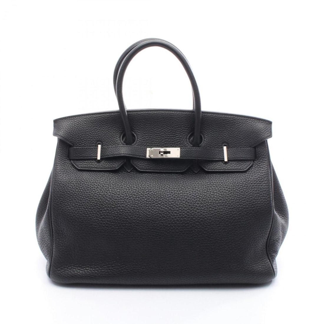 Hermes Birkin 35 Togo Handbag, Women's, Black: --- Catalog ---Category: SizeSize (HxWxD): 28cm x 35cm x 18cm / 11.02'' x 13.77'' x 7.08''Category: DesignType: HandbagColor: BlackGender: WomenMaterial: Togo leather Category: GeneralBrand: Hermes---