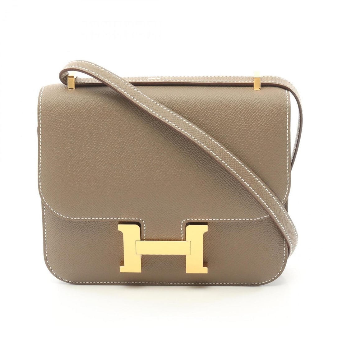 Hermes HERMES Constance 3 Etoupe Shoulder Bag Epsom Leather Women's Brown 083905CK: --- Catalog ---Category: SizeSize (HxWxD): 15cm x 18cm / 5.9'' x 7.08''Category: DesignType: Shoulder bagColor: Etoupe grayGender: WomenMaterial: Epsom leather Category: GeneralBrand: Hermes--- Item L