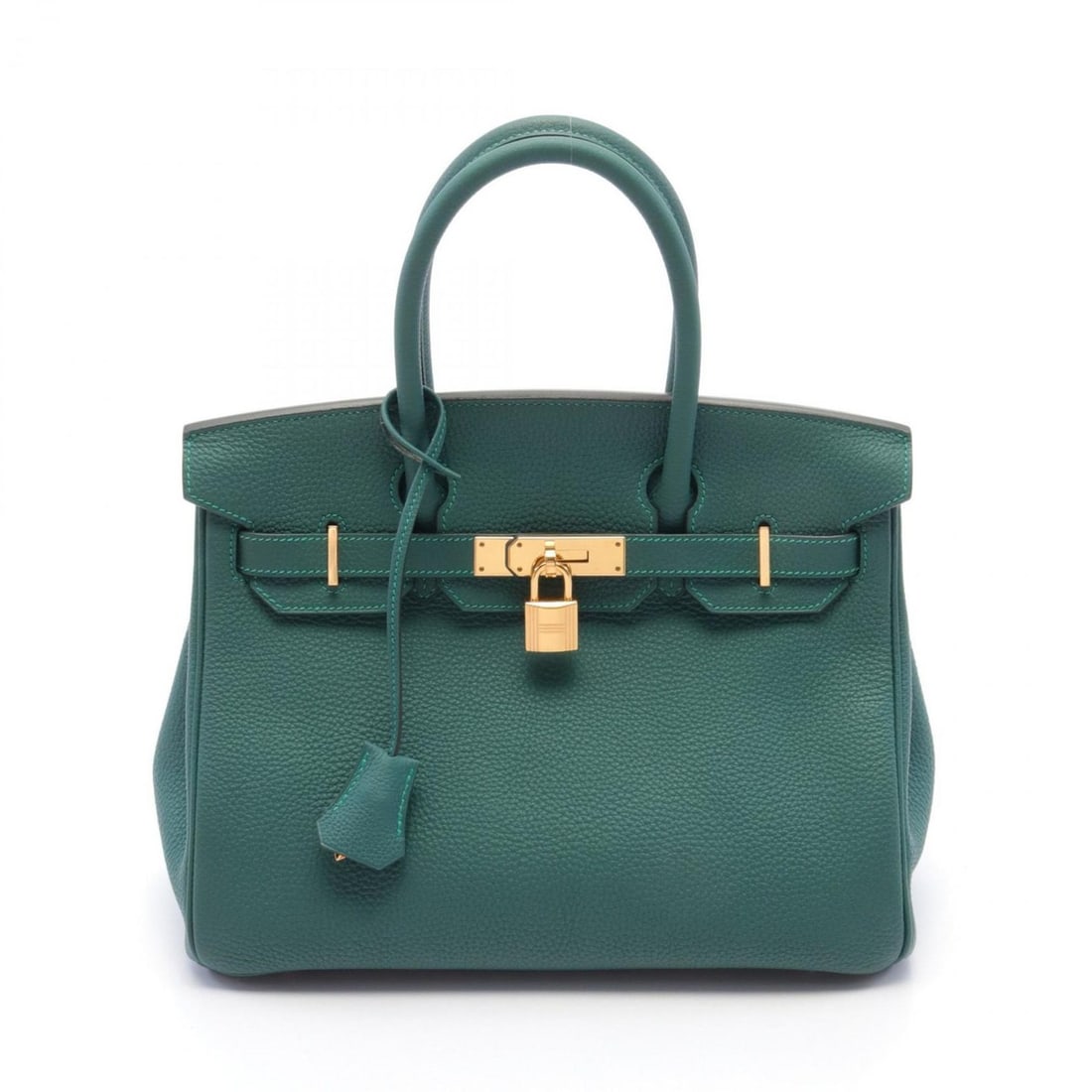 Hermes HERMES Birkin 30 Handbag Bag Togo Women's Green: --- Catalog ---Category: SizeSize (HxWxD): 24cm x 30cm x 15cm / 9.44'' x 11.81'' x 5.9''Category: DesignType: HandbagColor: GreenGender: WomenMaterial: Togo leather Category: GeneralBrand: Hermes--- I