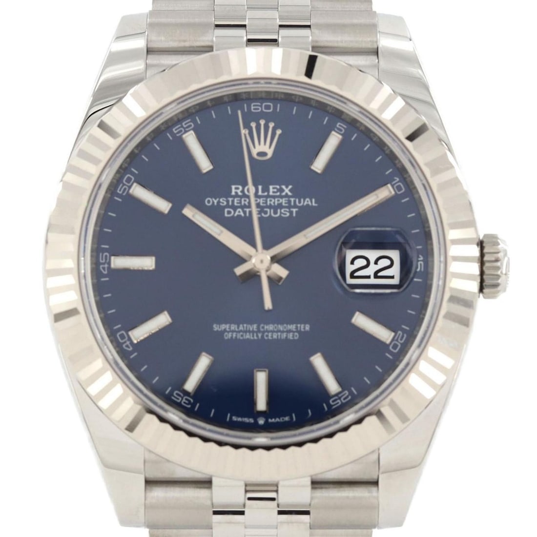 Rolex Datejust 126334 SSxWG Watch Automatic Random Number: --- Catalog ---Category: SizeWrist Size: 19.5cm / 7.67''Case Diameter: 41mm / 1.61''Category: DesignType: WristwatchGender: MenColor (Dial): BlueMaterial (Band): Stainless steelMaterial (Case): Stainl