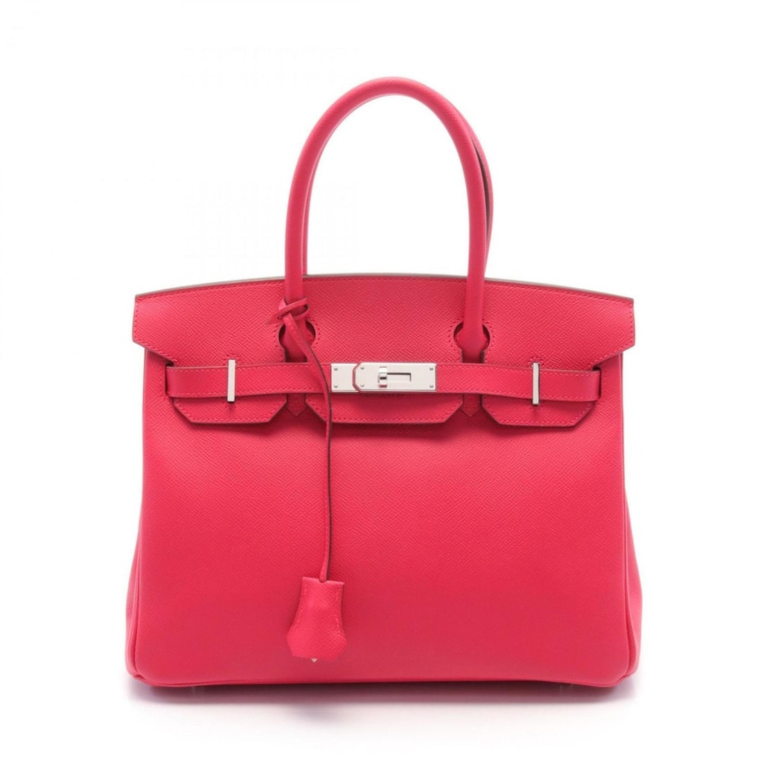 Hermes HERMES Birkin 30 Handbag Bag Epsom Leather Women's Pink: --- Catalog ---Category: SizeSize (HxWxD): 24cm x 30cm x 15cm / 9.44'' x 11.81'' x 5.9''Category: DesignType: HandbagColor: PinkGender: WomenMaterial: Epsom leather Hardware Color: SilverCategory: Gen