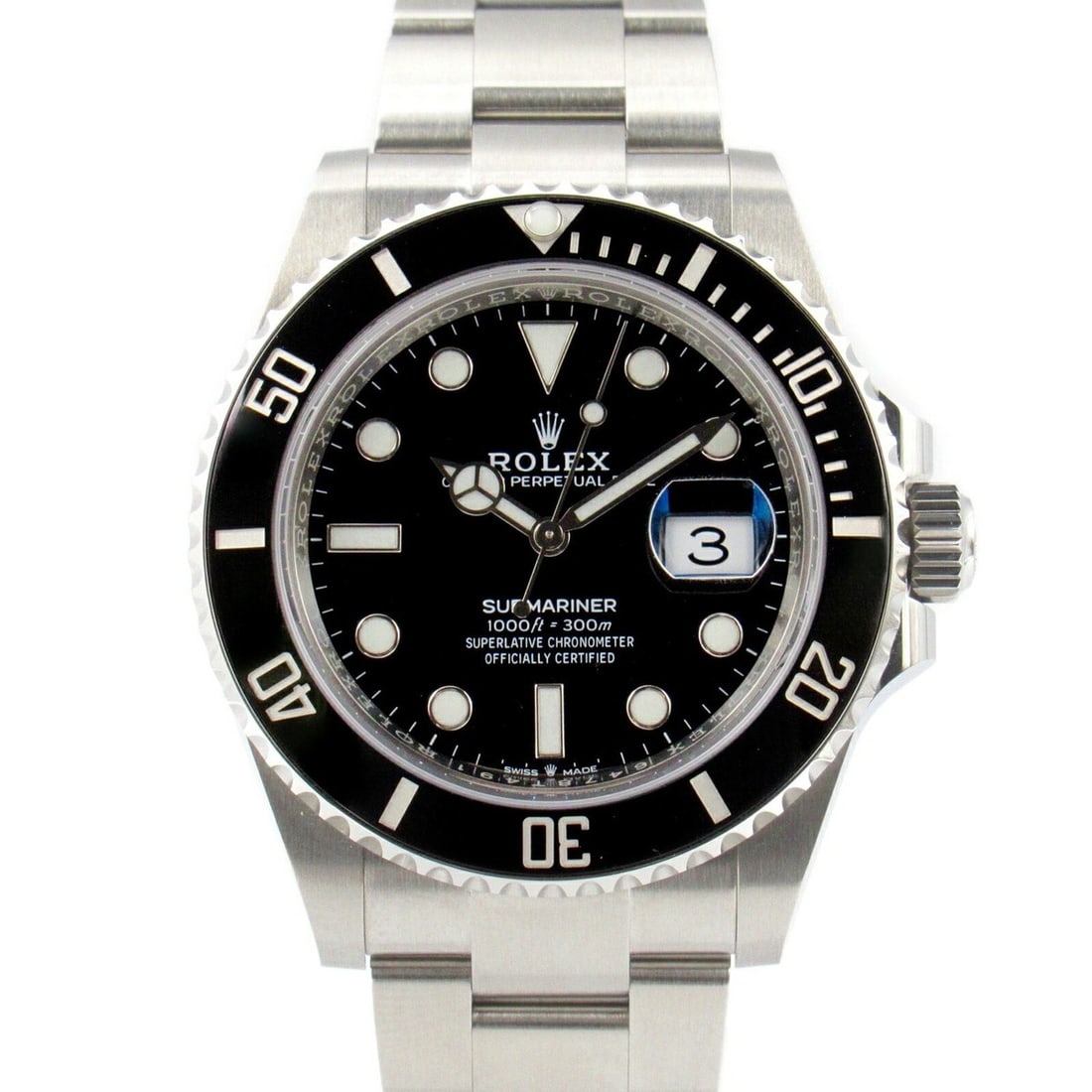 Rolex ROLEX Submariner Random Number Wristwatch Stainless Steel Men's Black 126610LN: --- Catalog ---Category: SizeWrist Size: 19.5cm / 7.67''Case Diameter: 40.5mm / 1.59''Category: DesignType: WristwatchGender: MenColor (Dial): BlackMaterial (Band): Stainless steelMaterial (Case): Sta