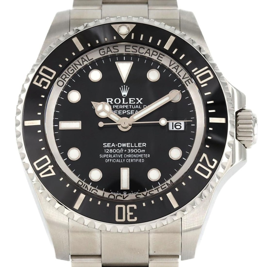 Rolex Sea-Dweller Deep Sea 136660. Stainless steel wristwatch, automatic, random number: --- Catalog ---Category: SizeWrist Size: 19cm / 7.48''Case Diameter: 44mm / 1.73''Category: DesignType: WristwatchGender: MenDisplay: AnalogColor (Dial): BlackMaterial (Band): Stainless steelMaterial 