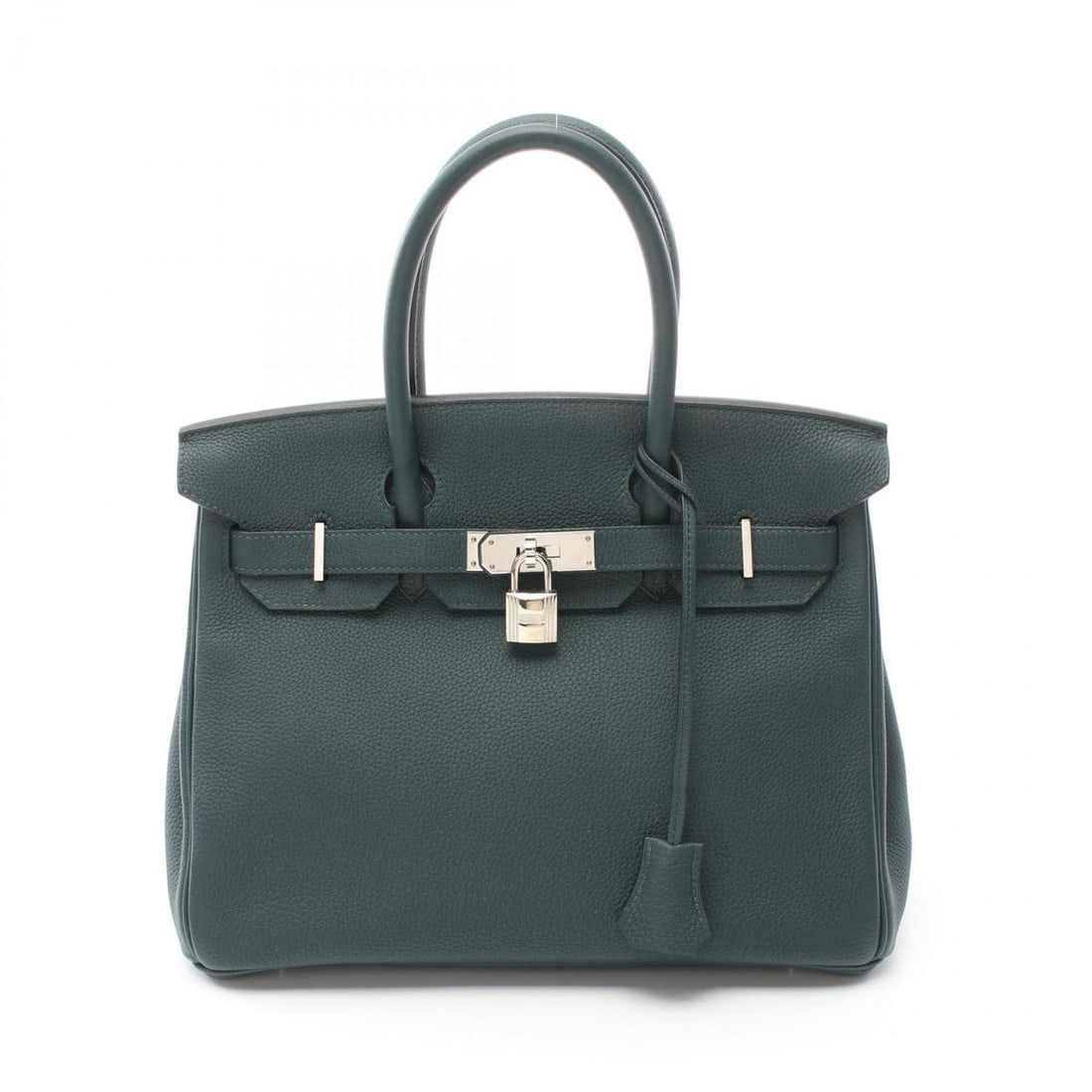 Hermes HERMES Birkin 30 Vert Anglais Handbag Bag Togo Women's Green: --- Catalog ---Category: SizeSize (HxWxD): 24cm x 30cm x 15cm / 9.44'' x 11.81'' x 5.9''Category: DesignType: HandbagColor: GreenGender: WomenMaterial: Togo leather Hardware Color: SilverCategory: Gen