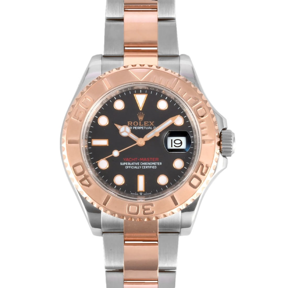 ROLEX 126621 Yacht-Master Random Watch Automatic Black Dial SS x PG Men's: --- Catalog ---Category: SizeWrist Size: 16.5cm / 6.49''Case Diameter: 40mm / 1.57''Category: DesignType: WristwatchGender: MenColor (Dial): BlackMaterial (Band): Pink gold, Stainless steelMaterial (C