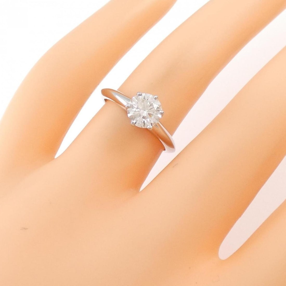 Tiffany Classic Solitaire Ring 1.01CT - 5