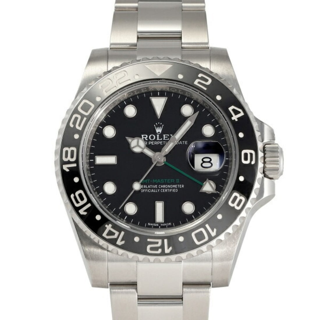 ROLEX GMT-Master II 116710LN Black Dot Dial Men's Watch __: --- Catalog ---Category: SizeWrist Size: 19.5cm / 7.67''Case Diameter: 40mm / 1.57''Category: DesignType: WristwatchGender: MenColor (Dial): BlackMaterial (Band): Ceramic, Stainless steelMaterial (Cas