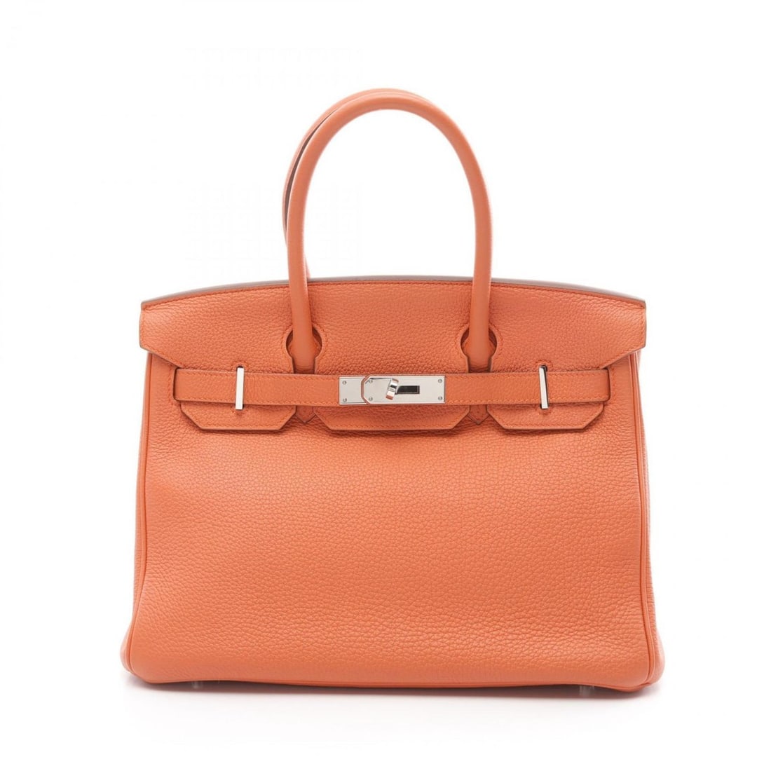 Hermes HERMES Birkin 30 Handbag Bag Togo Women's Orange: --- Catalog ---Category: SizeSize (HxWxD): 24cm x 30cm x 15cm / 9.44'' x 11.81'' x 5.9''Category: DesignType: HandbagColor: Mango, OrangeGender: WomenMaterial: Togo leather Hardware Color: SilverCateg