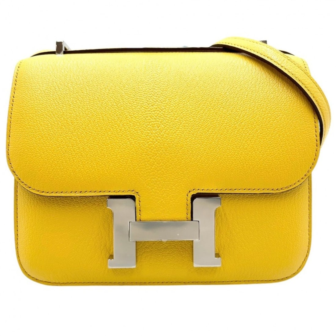 Hermes Constance 3 Mini Shoulder Bag for Women, Bag, Crossbody Leather, HERMES B Stamp, Chevre (1 of 10)