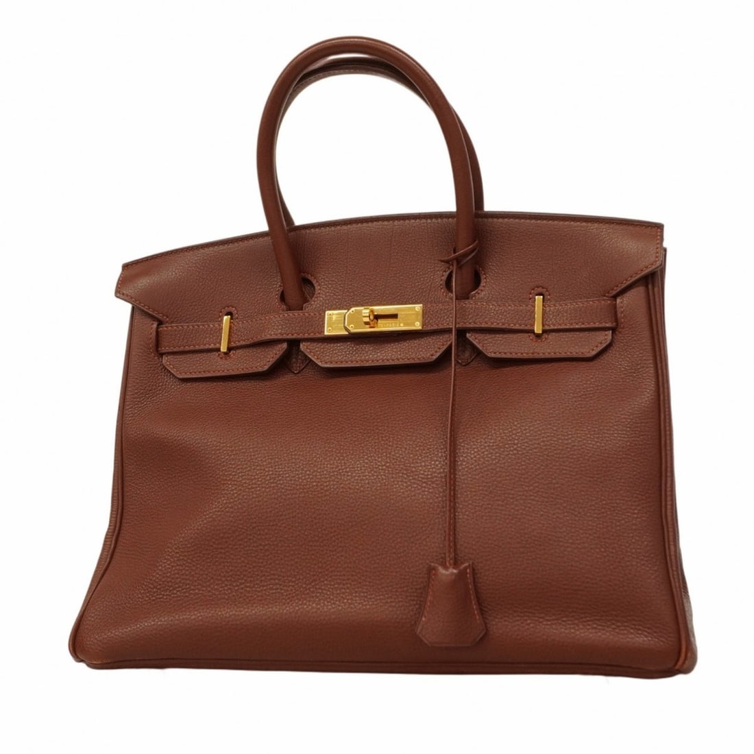 Hermes handbag Birkin 35 Togo Sienne B engraved ladies: --- Catalog ---Category: SizeSize (HxWxD): 26cm x 34cm x 18cm / 10.23'' x 13.38'' x 7.08''Category: DesignType: HandbagColor: SienneGender: WomenMaterial: Togo leather Hardware Color: GoldCategory: Ge