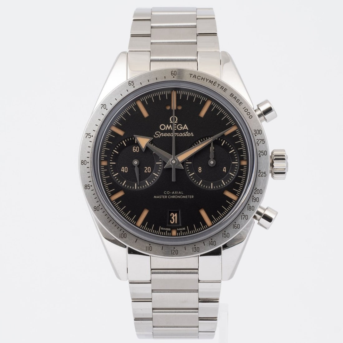 OMEGA Speedmaster '57 Watch Silver Dial: Black Hand-wound 332.10.41.51 Men's Stainless Steel (1 of 15)