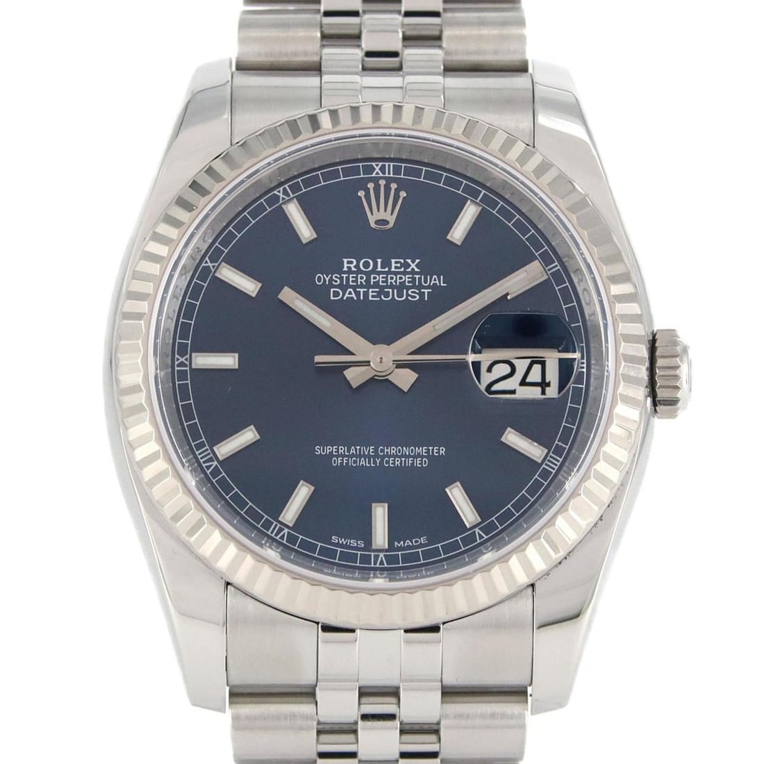 Rolex Datejust 116234 SSxWG Watch Automatic Random Number: --- Catalog ---Category: SizeWrist Size: 18.5cm / 7.28''Case Diameter: 36mm / 1.42''Category: DesignType: WristwatchGender: MenColor (Dial): BlueMaterial (Band): Stainless steelMaterial (Case):