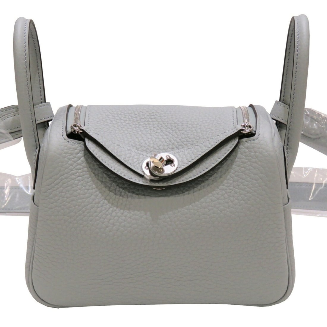 HERMES Lindy 20 Shoulder Bag Handbag Blue Glacier (Silver Hardware) Taurillon W Stamp Women's Men's: --- Catalog ---Category: SizeSize (HxWxD): 12cm x 18cm x 9cm / 4.72'' x 7.08'' x 3.54''Category: DesignType: Handbag, Shoulder bagGender: Men,WomenHardware Color: SilverCategory: GeneralBrand: Hermes-
