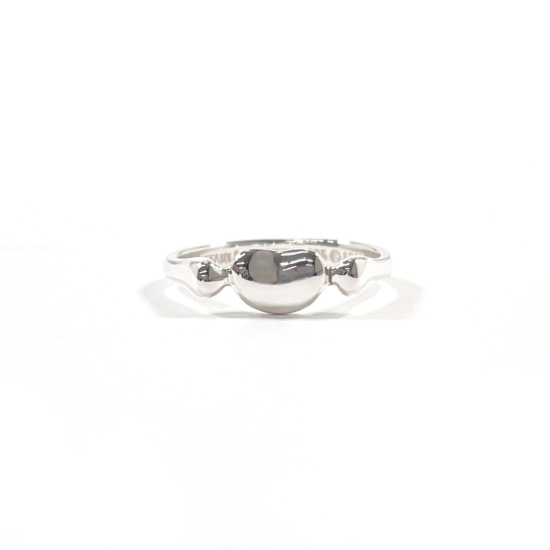TIFFANY&Co. Tiffany Bean Elsa Peretti Ring, Sterling Silver 925, Size 13, Silver, Women's: --- Catalog ---Category: SizeJP Size: 13US Size: 6.5Category: DesignType: Band ringColor: SilverGender: WomenMaterial: Silver 925Category: GeneralBrand: TiffanyCountry of Origin: Spain--- Item List --