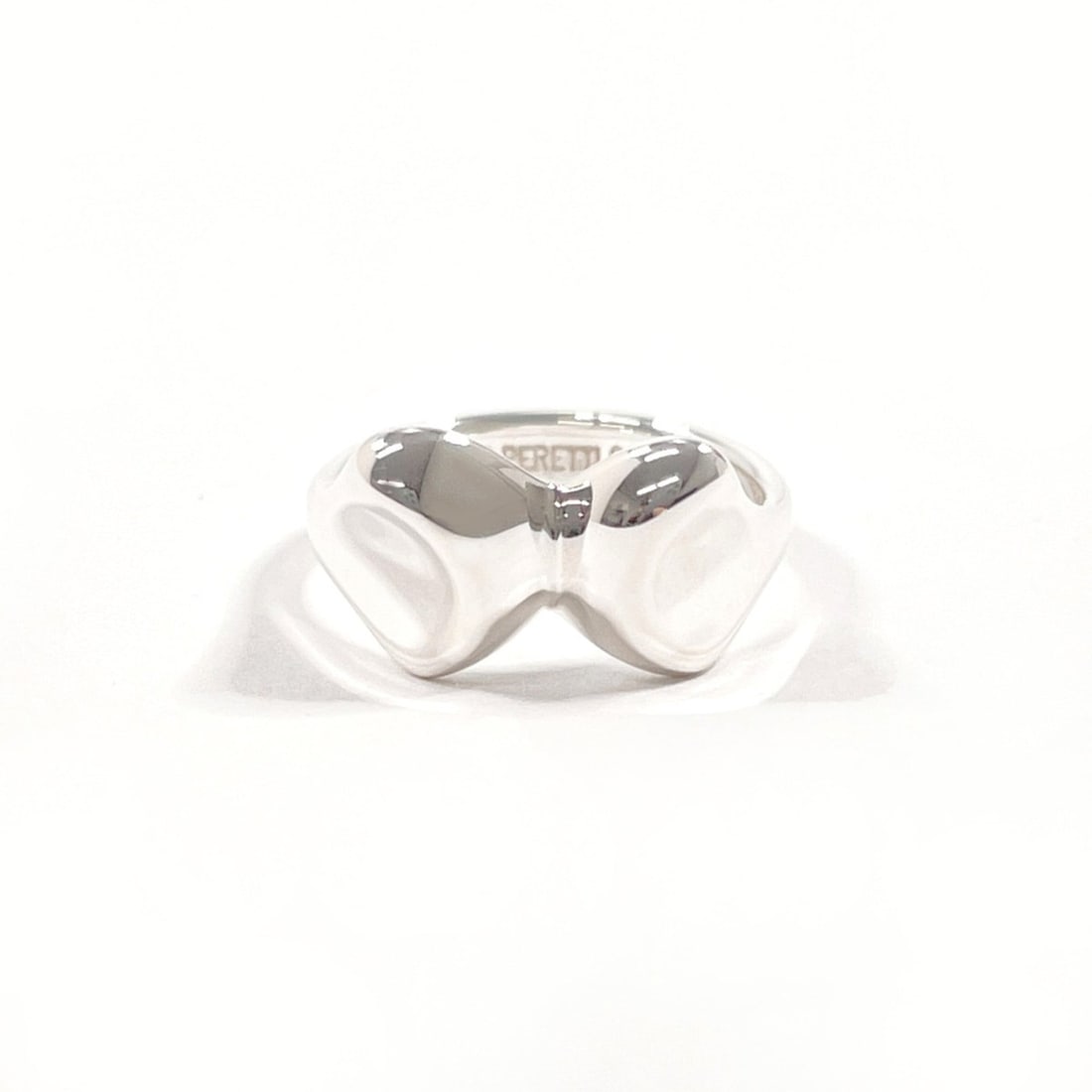 TIFFANY&Co. Tiffany Butterfly Elsa Peretti Ring, Sterling Silver 925, Size 9, Silver, Women's: --- Catalog ---Category: SizeJP Size: 9US Size: 5Category: DesignType: Band ringColor: SilverGender: WomenMaterial: Silver 925Category: GeneralBrand: TiffanyCountry of Origin: Spain--- Item List ---Se