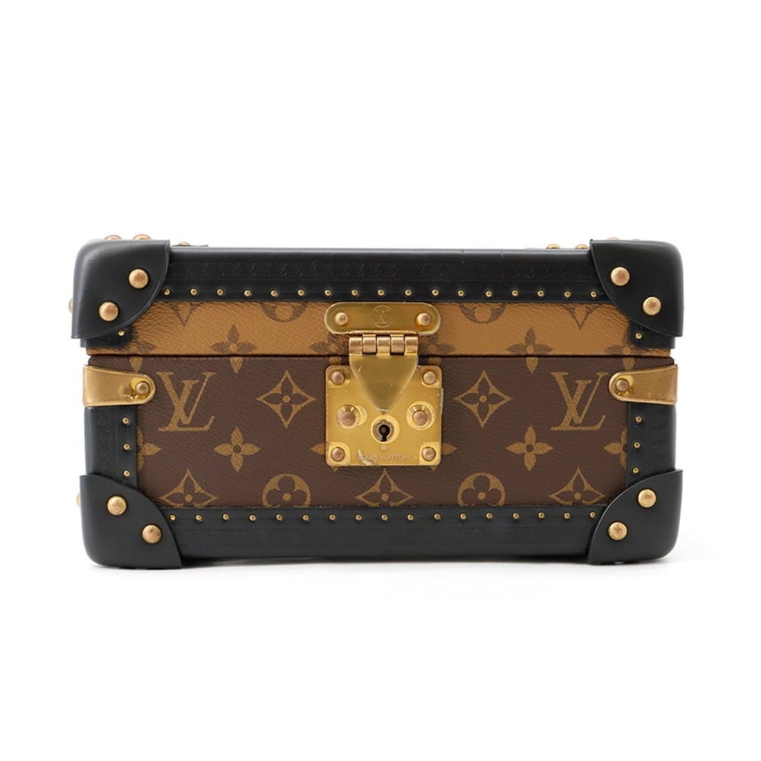 Louis Vuitton Box Monogram Reverse Coffret Trésor 24 M20094 Handbag for Women LOUIS VUITTON (1 of 14)
