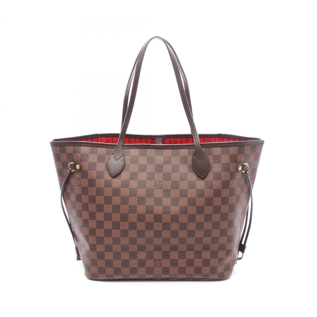 Louis Vuitton Neverfull MM Damier Ebene Cerise Tote Bag Handbag Coated Canvas Leather Women's Brown: --- Catalog ---Category: SizeSize (HxWxD): 29cm x 32cm x 15cm / 11.41'' x 12.59'' x 5.9''Category: DesignType: Handbag, Tote bagColor: BrownGender: WomenMaterial: Coated canvas , Leather Category: Gen