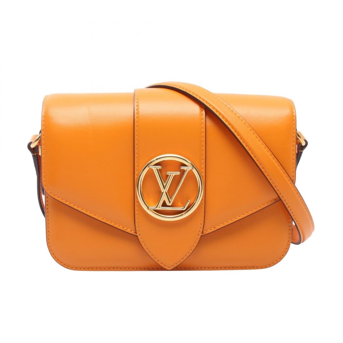 Louis Vuitton LV PONT 9 Pont Neuf Summer Gold Shoulder Bag Handbag Leather Women's Orange M55946: --- Catalog ---Category: SizeSize (HxWxD): 15cm x 23cm x 7cm / 5.9'' x 9.05'' x 2.75''Category: DesignType: Handbag, Shoulder bagColor: OrangeGender: WomenMaterial: Leather Category: GeneralMPN: M5594