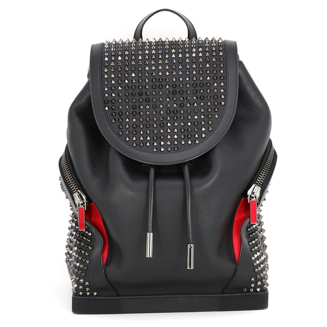 Christian Louboutin Explorer Funk Studded Backpack 3175044 (Black) Handbag: --- Catalog ---Category: SizeSize (HxWxD): 39cm x 29cm x 16cm / 15.35'' x 11.41'' x 6.29''Category: DesignType: BackpackColor: BlackGender: WomenMaterial: Leather Category: GeneralBrand: Christian Lou