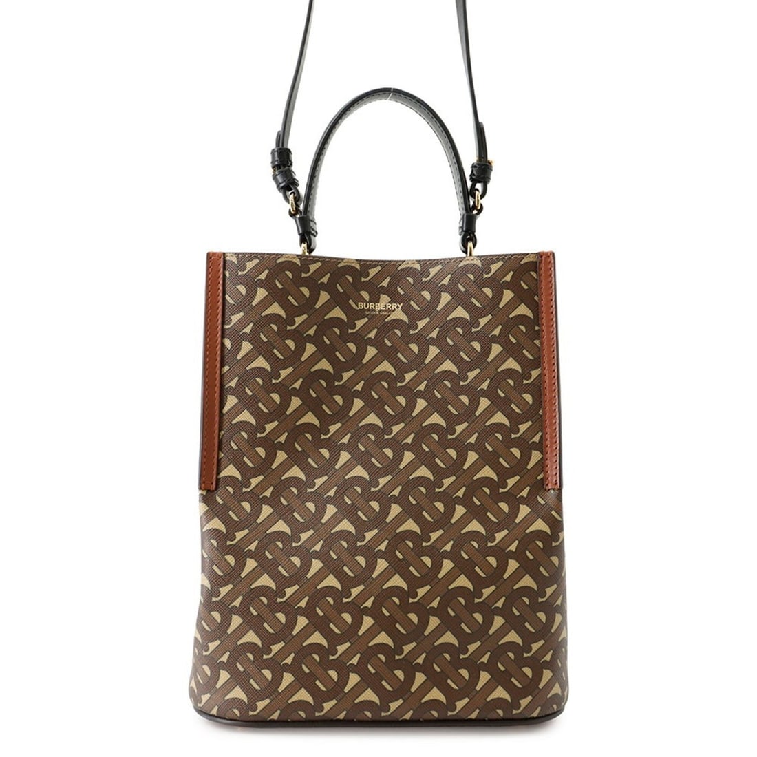 Burberry Peggy TB Monogram Leather Handbag 8026825 BURBERRY 2-way Shoulder Bag: --- Catalog ---Category: SizeWeight: 480g / 1.05lb.Size (HxWxD): 25.5cm x 19.5cm x 16.5cm / 10.03'' x 7.67'' x 6.49''Strap Length: 92cm - 104cm / 36.22'' - 40.94''Category: DesignType: HandbagColor: B