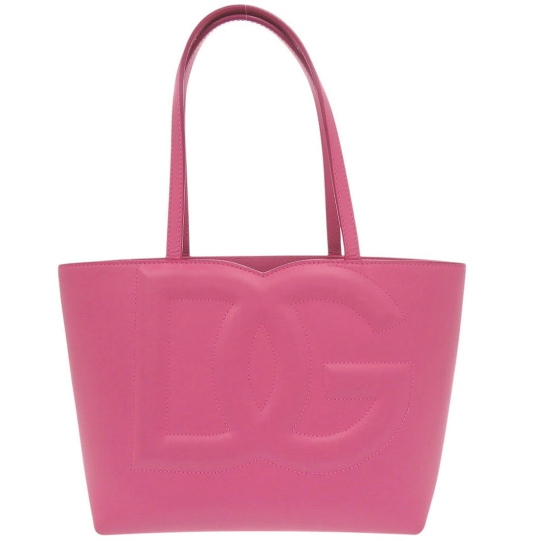 Dolce & Gabbana DG Logo Shopping Bag, Small, Leather, Pink, Handbag, Tote 0316 DOLCE&GABBANA: --- Catalog ---Category: SizeSize (HxWxD): 20cm x 23cm x 10cm / 7.87'' x 9.05'' x 3.93''Category: DesignType: Handbag, Shopping bag, Tote bagColor: PinkGender: WomenMaterial: Leather Category: General