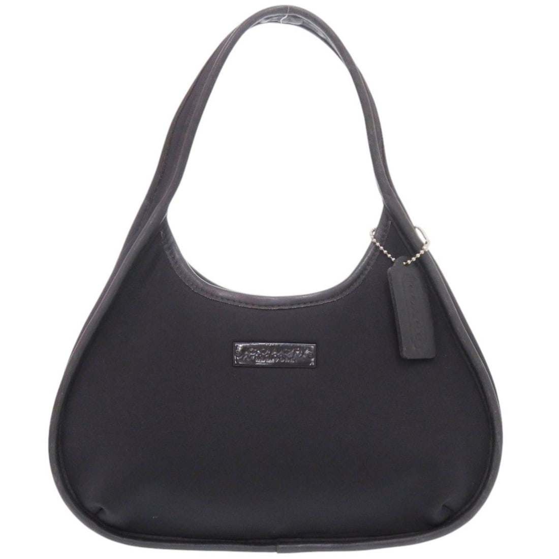 Coach Ergo Mini Black Handbag 0730 COACH: --- Catalog ---Category: SizeSize (HxWxD): 15cm x 25cm x 5cm / 5.9'' x 9.84'' x 1.96''Handle Length: 30cm / 11.81''Category: DesignType: HandbagColor: BlackGender: WomenClosure: MagnetMaterial: Nylon 