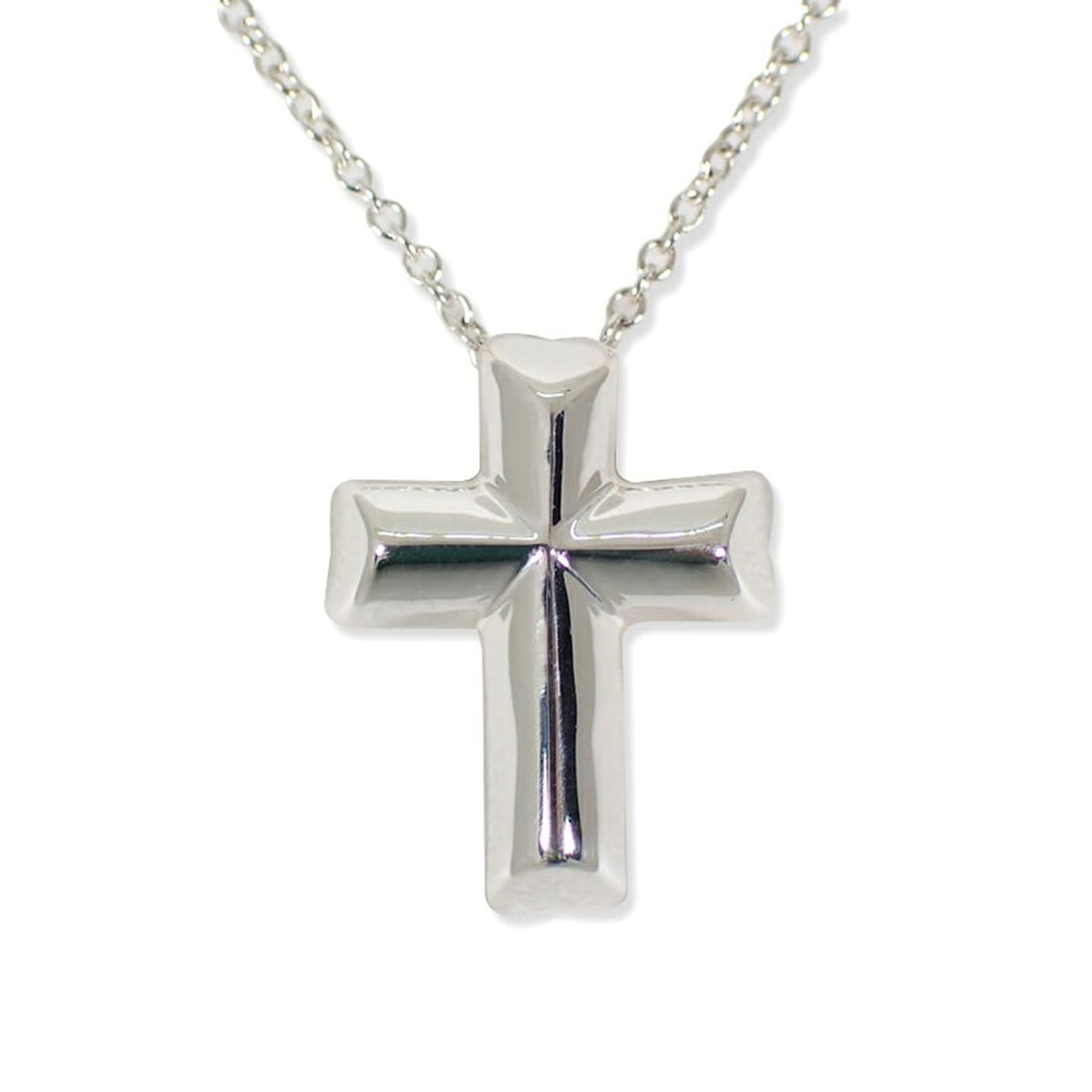 TIFFANY & Co. 925 Tenderness Cross Pendant Necklace (1 of 11)