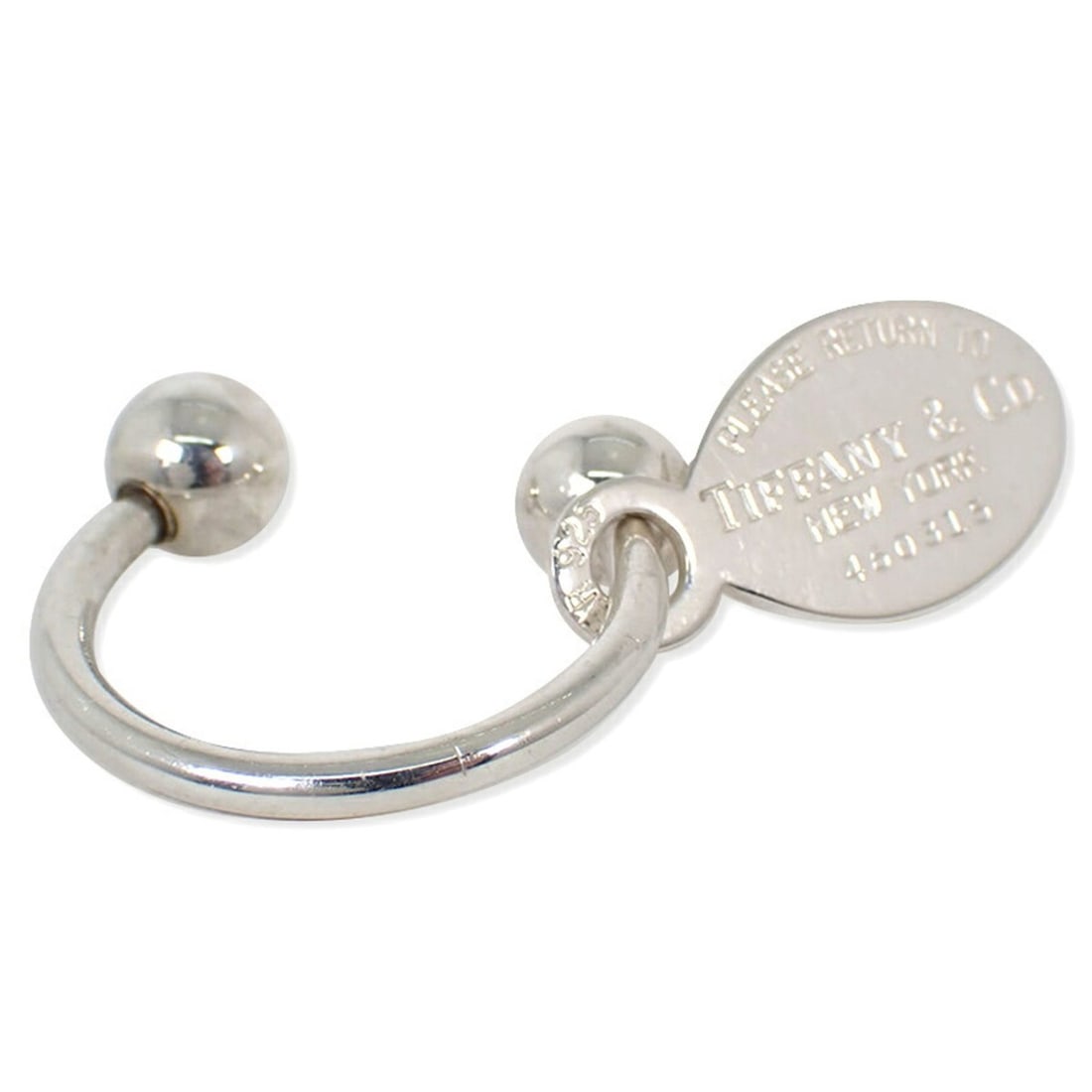 TIFFANY & Co. 925 Return to Oval Tag Keyring (1 of 12)