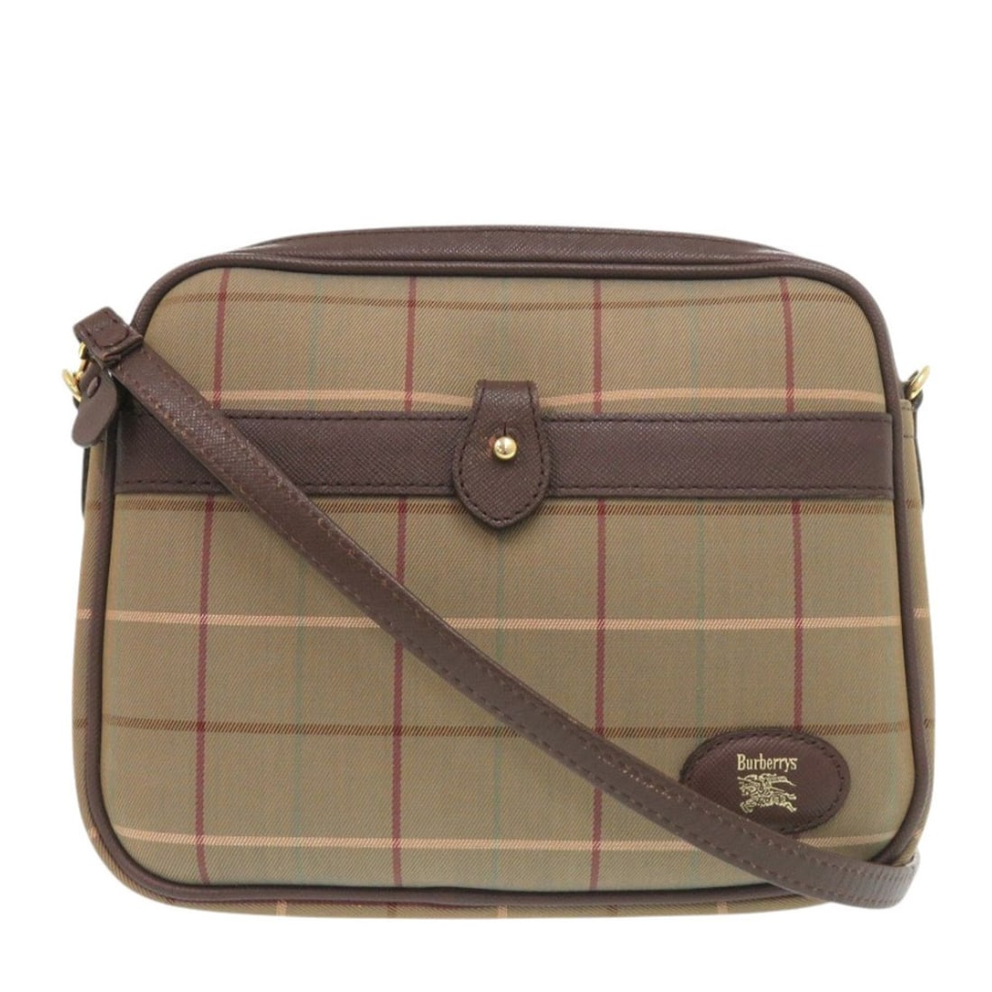 Burberry Check Nylon Khaki Brown Shoulder Bag 1091BURBERRY: --- Catalog ---Category: SizeSize (HxWxD): 17cm x 21cm x 4.5cm / 6.69'' x 8.26'' x 1.77''Strap Length: 136cm / 53.54''Category: DesignType: Shoulder bagColor: Khaki brownGender: WomenClosure: ZipperMa