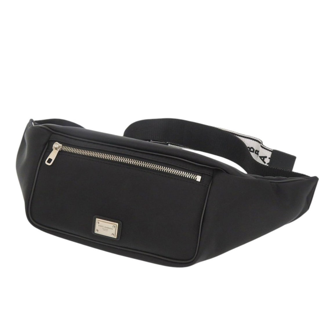 Dolce & Gabbana Nylon Black Bag, Body Belt 1562DOLCE&GABBANA: --- Catalog ---Category: SizeSize (HxWxD): 13cm x 44.5cm x 3cm / 5.11'' x 17.51'' x 1.18''Strap Length: 65cm - 120cm / 25.59'' - 47.24''Category: DesignType: Fanny packColor: BlackGender: MenMaterial: