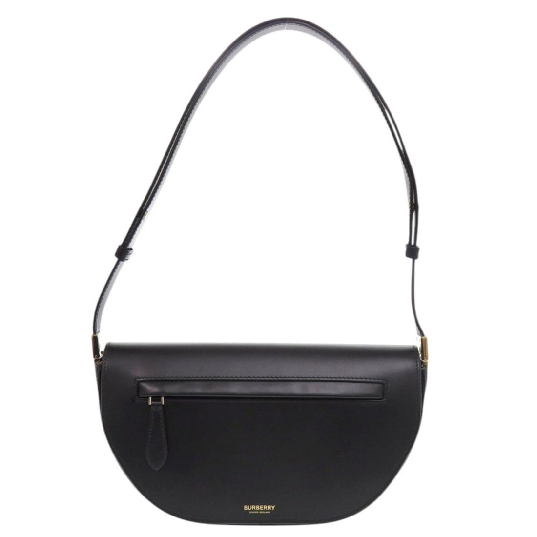 Burberry Olympia Leather Black Shoulder Bag 0714BURBERRY: --- Catalog ---Category: SizeSize (HxWxD): 15cm x 26cm x 6cm / 5.9'' x 10.23'' x 2.36''Strap Length: 70cm - 105cm / 27.55'' - 41.33''Category: DesignType: Shoulder bagColor: BlackGender: WomenClosure: