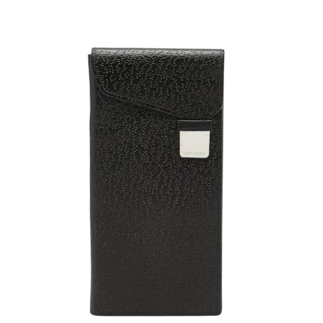 Dior Homme Vertical Long Wallet, Black Leather, Women's: --- Catalog ---Category: SizeSize (HxWxD): 9cm x 18cm x 1cm / 3.54'' x 7.08'' x 0.39''Category: DesignType: Long wallet (bi-fold)Color: BlackGender: WomenMaterial: Leather Category: GeneralBrand: Dior