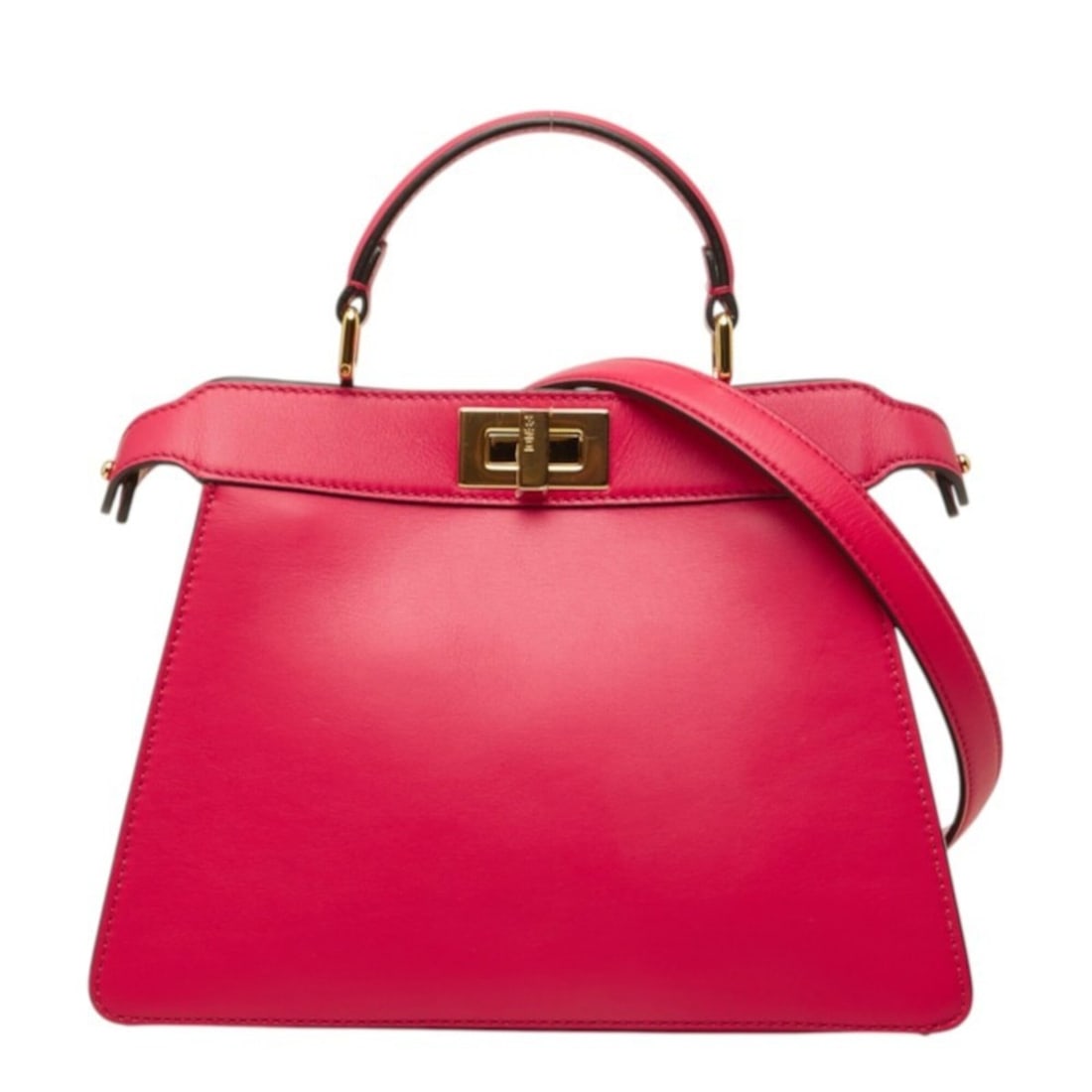 Fendi Selleria Peekaboo I.U. Small Handbag Shoulder Bag 2WAY 8BN327 Pink Leather Women's FENDI (1 of 13)