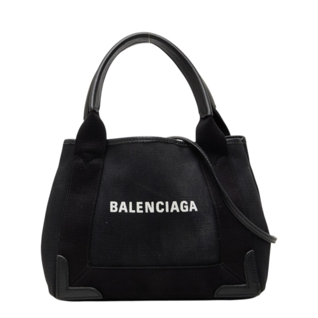 Balenciaga Navy Cabas XS Handbag Shoulder Bag 2WAY 390346 Black Canvas Leather Women's BALENCIAGA: --- Catalog ---Category: SizeStrap Drop: 58cm / 22.83''Handle Drop: 12.50cm / 4.92''Size (HxWxD): 20cm x 24.5cm x 7cm / 7.87'' x 9.64'' x 2.75''Category: DesignType: Handbag, Shoulder bagColor: BlackG