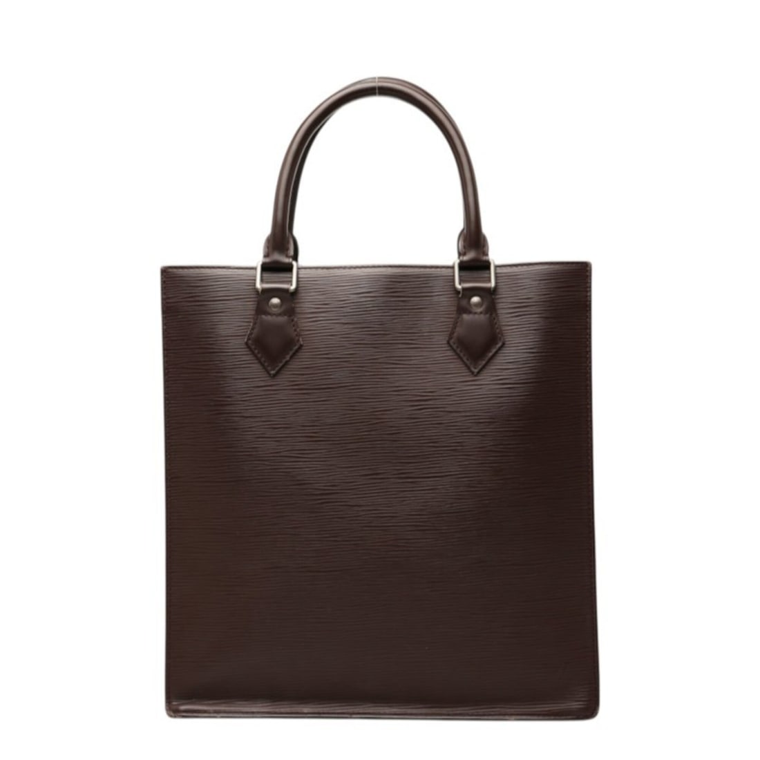 Louis Vuitton Epi Sac Plat PM Handbag M5274D Mocha Brown Leather Women's LOUIS VUITTON: --- Catalog ---Category: SizeHandle Drop: 12.00cm / 4.72''Size (HxWxD): 30cm x 29cm x 9cm / 11.81'' x 11.41'' x 3.54''Category: DesignType: HandbagColor: Brown, MokaGender: WomenClosure: OpenMaterial: