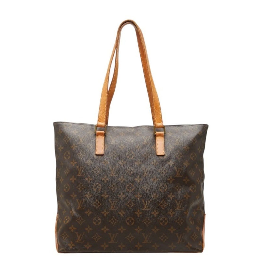 Louis Vuitton Monogram Cabas Mezzo Tote Bag Shoulder M51151 Brown Leather Women's LOUIS VUITTON: --- Catalog ---Category: SizeHandle Drop: 23.50cm / 9.25''Size (HxWxD): 32cm x 34.5cm x 15.5cm / 12.59'' x 13.58'' x 6.1''Category: DesignType: Shoulder bag, Tote bagColor: BrownGender: WomenClosure: 