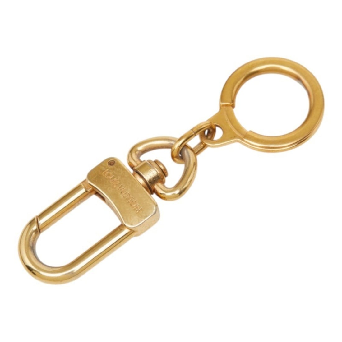 Louis Vuitton Ancre Keychain Keyring M62694 Gold Plated Women's LOUIS VUITTON (1 of 11)
