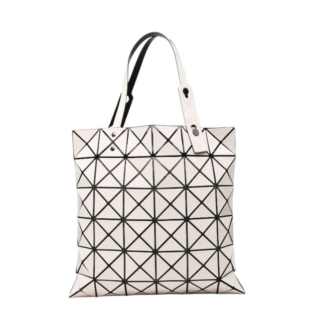 Issey Miyake BAO Tote Bag, Light Pink Beige Mesh, Women's.: --- Catalog ---Category: SizeHandle Drop: 18.00cm / 7.09''Size (HxWxD): 34cm x 34cm x 5.00mm / 13.38'' x 13.38'' x 0.19''Category: DesignType: Tote bagGender: WomenClosure: OpenMaterial: Mesh , PVC Ca