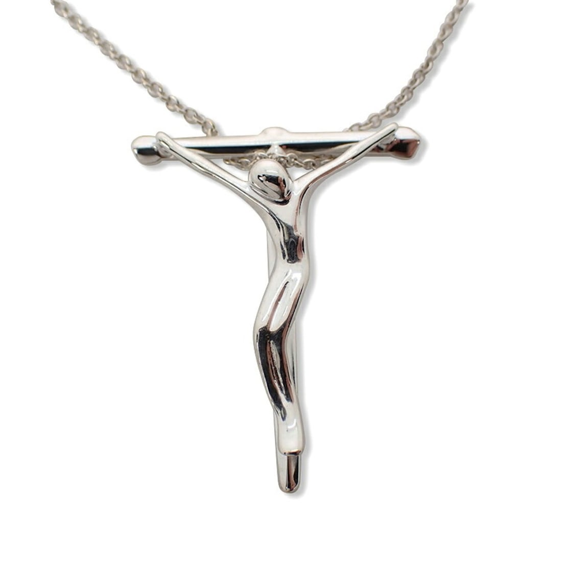 TIFFANY & Co. 925 Rosary Pendant Necklace: --- Catalog ---Category: SizePendant Size: 27.1mm x 21.6mm / 1.06'' x 0.85''Neck Circumference: 80 cm / 31.49''Category: DesignGender: WomenMaterial: Sterling silver 925Necklace Type: NecklaceCategory