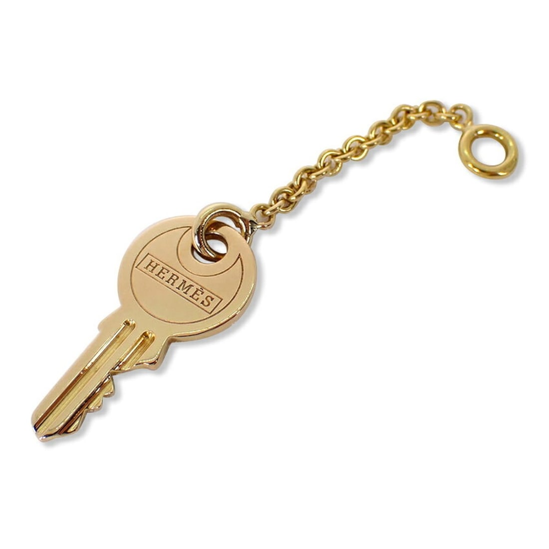 HERMES 750 Key Charm: --- Catalog ---Category: SizeSize (HxWxD): 19.40mm x 9.40mm / 0.76'' x 0.37''Category: DesignType: Handbag charmGender: WomenMaterial: Yellow gold (18K)Category: GeneralBrand: Hermes--- Item List