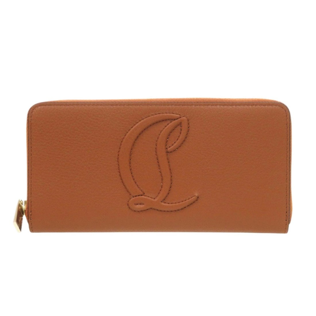 Christian Louboutin BY MY SIDE 3235083 Leather Brown Long Wallet 1134: --- Catalog ---Category: SizeSize (HxWxD): 9.5cm x 19cm x 2cm / 3.74'' x 7.48'' x 0.78''Category: DesignType: Long wallet (bi-fold)Color: BrownGender: WomenMaterial: Leather Category: GeneralBrand: Ch