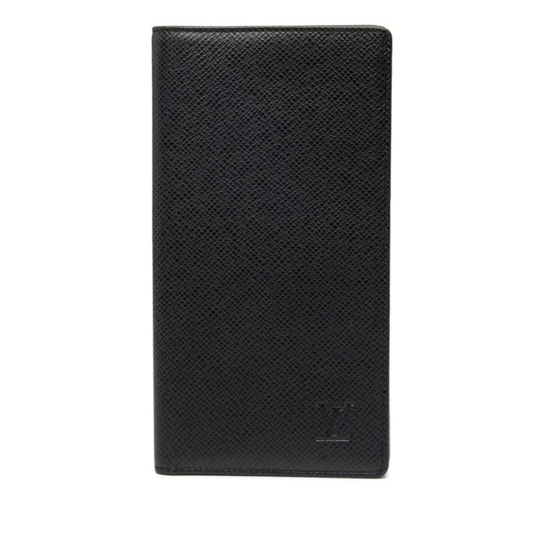 Louis Vuitton Taiga Portefeuille Valeurs Cartes Crédit Bi-fold Long Wallet Billfold M30394 Black: --- Catalog ---Category: SizeSize (HxWxD): 18cm x 9.5cm x 1cm / 7.08'' x 3.74'' x 0.39''Category: DesignType: Long wallet (bi-fold)Color: BlackGender: WomenMaterial: Leather Category: GeneralBrand: Lo