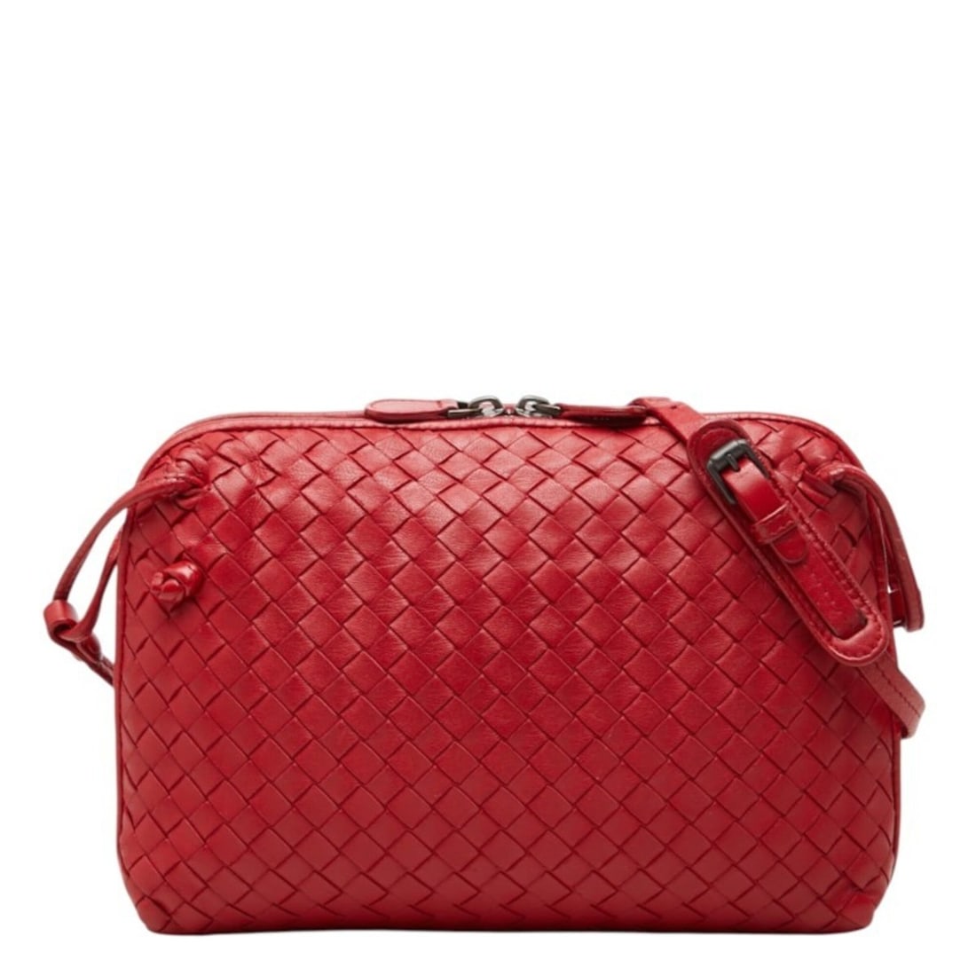 Bottega Veneta Intrecciato Crossbody Shoulder Bag, Red Leather, Women's BOTTEGAVENETA: --- Catalog ---Category: SizeSize (HxWxD): 17cm x 23cm x 4.5cm / 6.69'' x 9.05'' x 1.77''Category: DesignType: Shoulder bagColor: Red colorGender: WomenMaterial: Leather Category: GeneralBrand: Botteg
